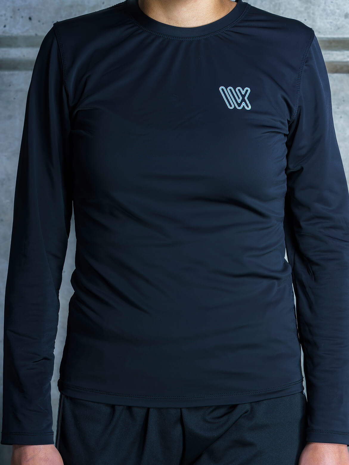 Warrior Hill's youth long sleeve shirt in black